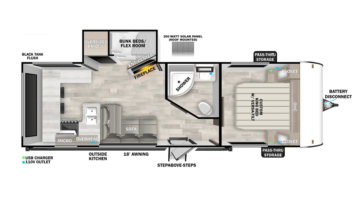2025 Forest River Wildwood 24VIEW