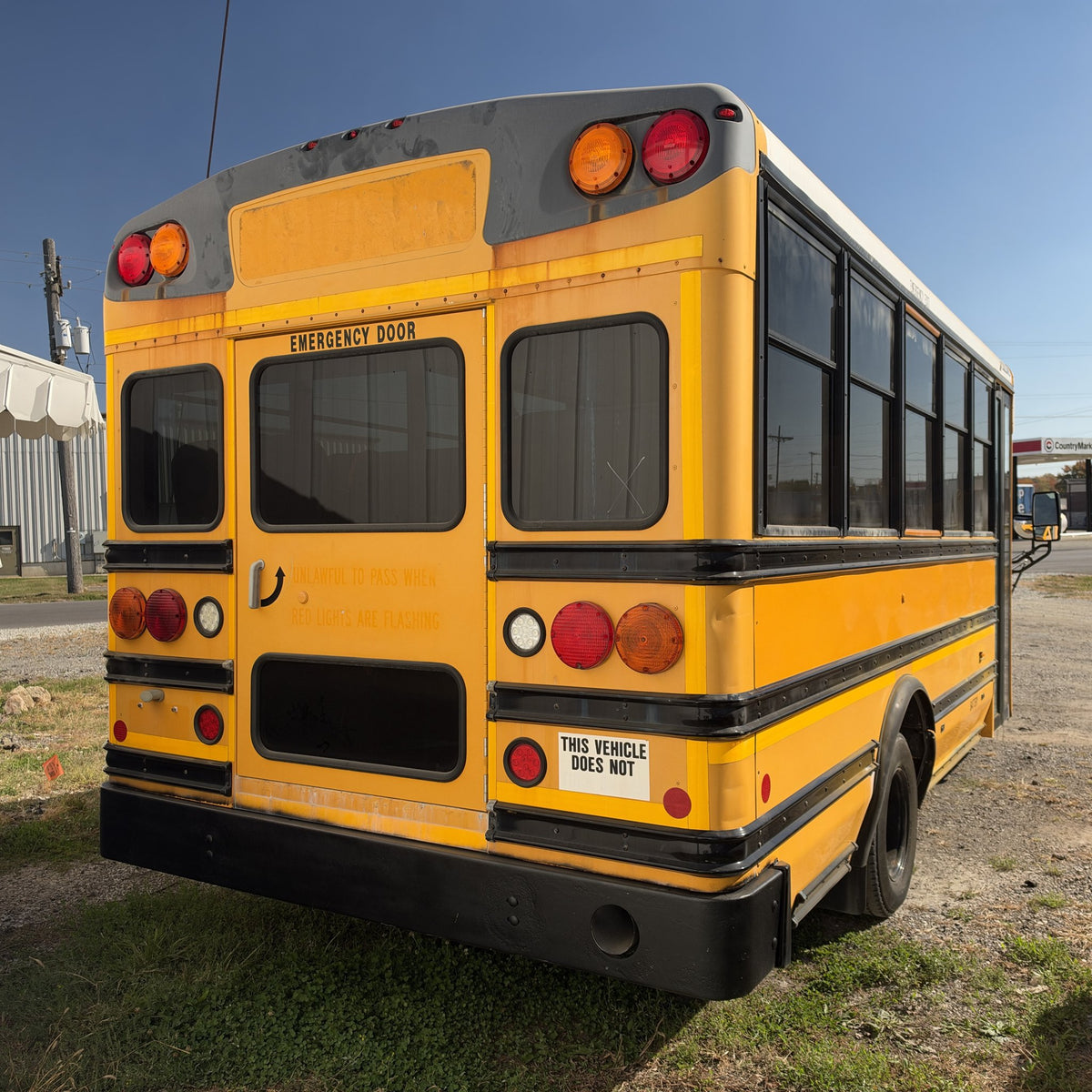 2012 Chevrolet Express 3500 School Bus - 6.6L Diesel - Duramax